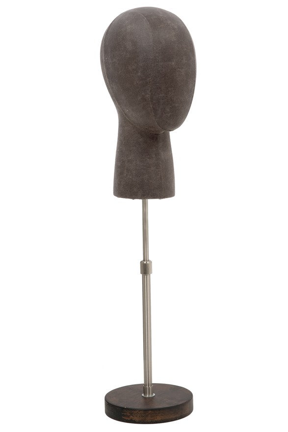 HEAD FORM DISPLAY WITH BASE (BFF-HEAD/BLLE)