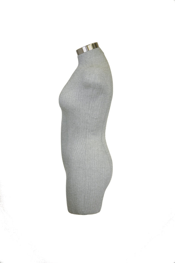 FEMALE 3/4 BODY FORM - SUIT FABRIC PALE GREEN (BFF-XG2/SUGRN)