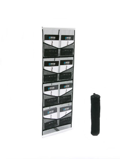 CATALOG HOLDER, BLACK 8 POCKETS W/ CARRYING CASE (CATALOGHOLDER)