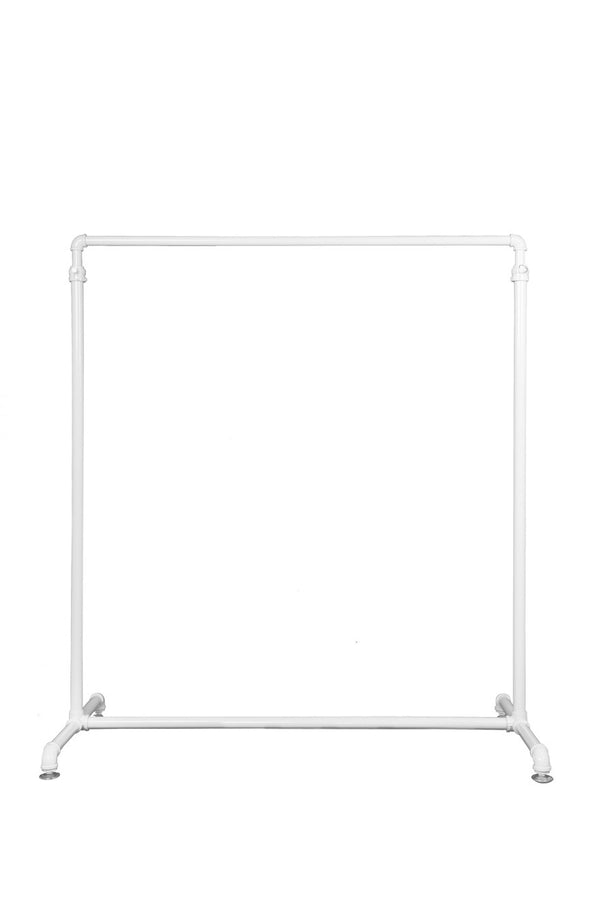 Industrial Pipe Ballet Bar Rack(IND-KBB/WHT)