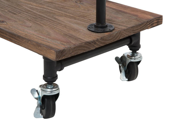 Single Rack With Wood Base (IND-R1)