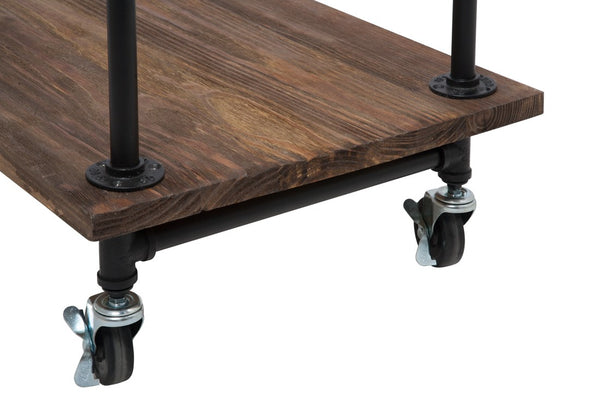 H Rack With Wood Base (IND-R3)