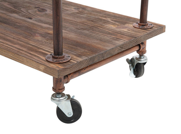 H Rack With Wood Base (IND-R3)