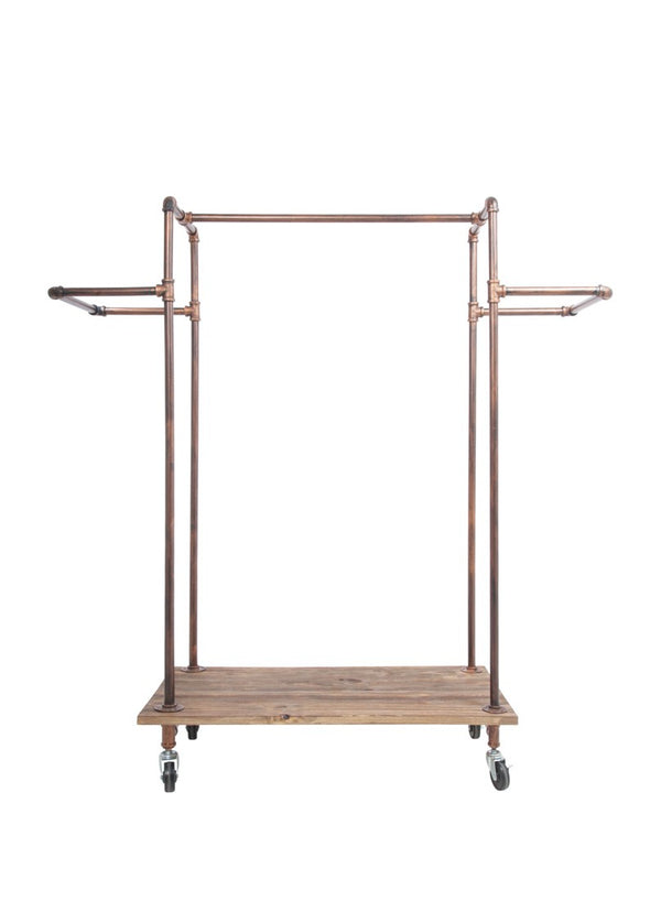 H Rack With Wood Base (IND-R3)