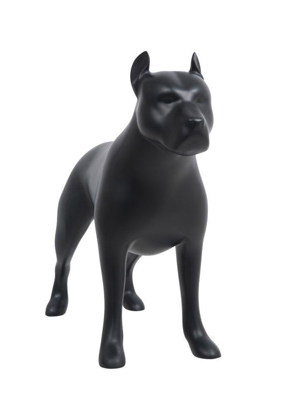 PIT BULL DOG MANNEQUIN (MA-DOG-PIT/BLK)