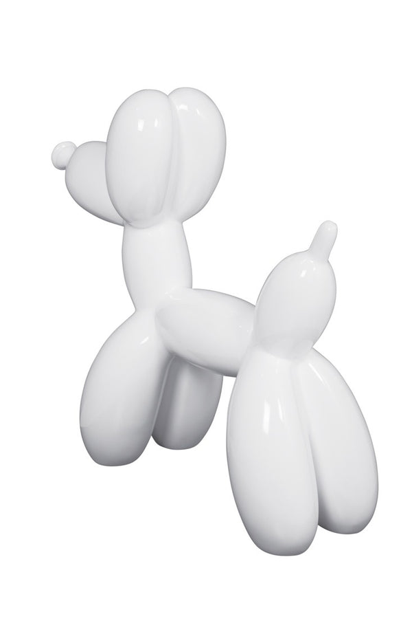 Balloon Dog, Shiny White (MA-DOG9/SWHT)