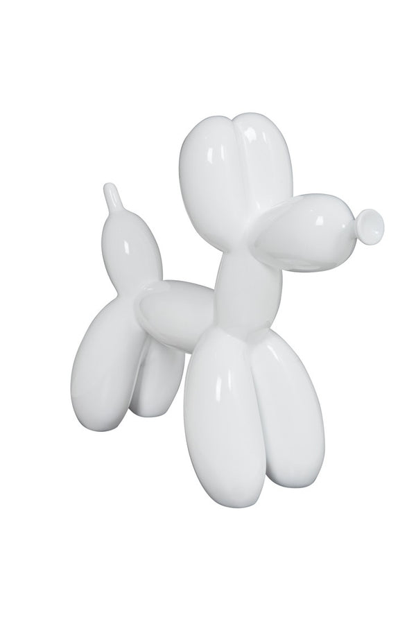 Balloon Dog, Shiny White (MA-DOG9/SWHT)