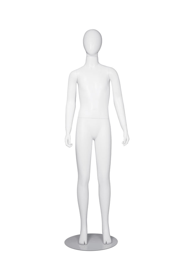CHANGEABLE HEAD TEENAGE MANNEQUIN (MAC-BODY2/WHT)
