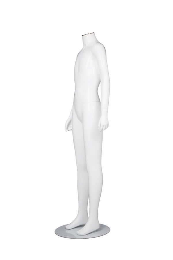 CHANGEABLE HEAD TEENAGE MANNEQUIN (MAC-BODY2/WHT)