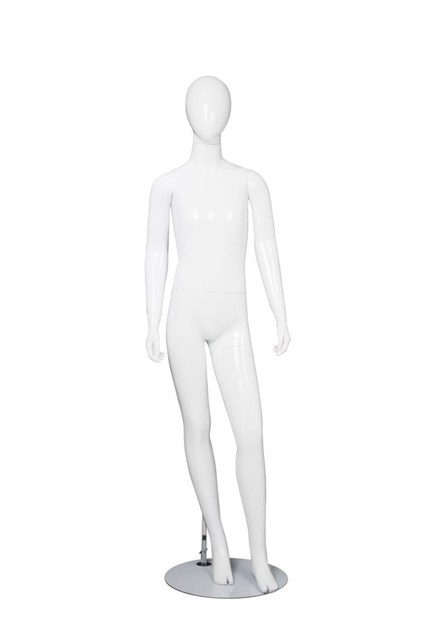 CHANGEABLE HEAD TEENAGE MANNEQUIN (MAC-BODY3/SWHT)