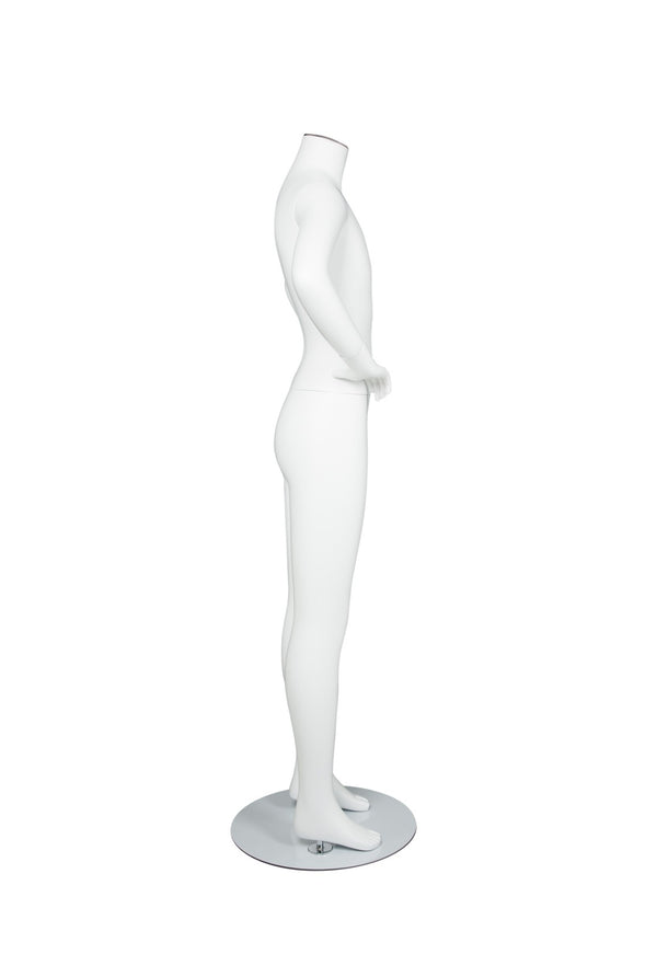 CHANGEABLE HEAD TEENAGE MANNEQUIN (MAC-BODY4/WH)