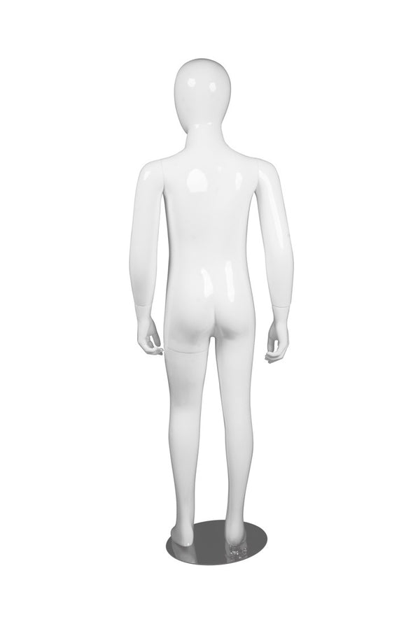 EGG FACE CHILDREN'S MANNEQUIN (MAC-EGG6/SWHT)