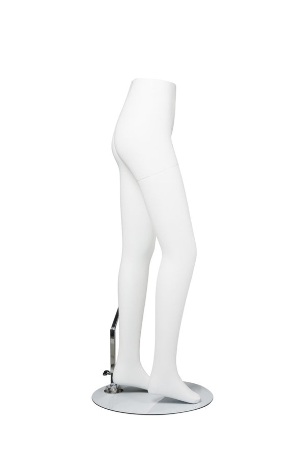 EGG FACE CHILDRENS MANNEQUIN (MAC-LEG1/WHT)