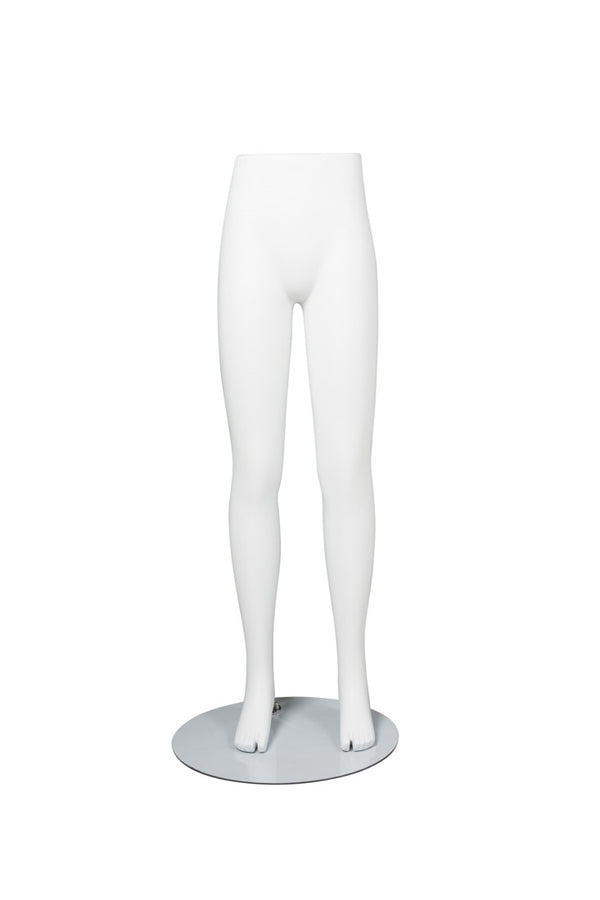 EGG FACE CHILDRENS MANNEQUIN (MAC-LEG2/WHT)