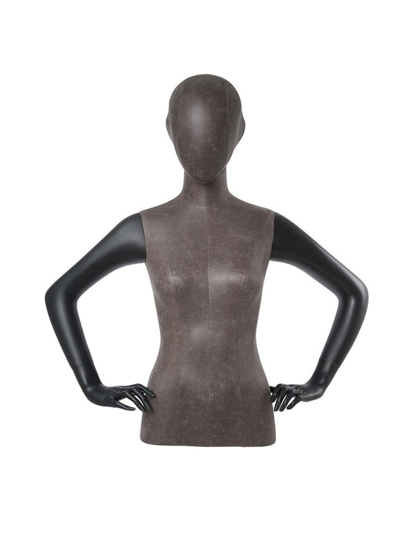1/2  FEMALE W/ ARMS MANNEQUIN (MAF-A4-3501)