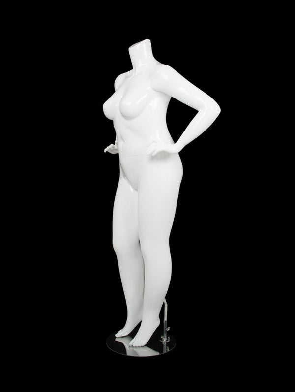 FEMALE BODY PLUS SIZE16 W/ CAP - HEAD SOLD SEPARATELY (MAF-BODY16-2/SWHT)