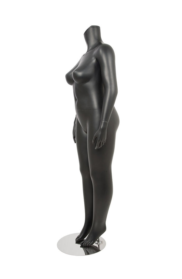 FEMALE BODY PLUS SIZE16 W/ CAP - HEAD SOLD SEPARATELY (MAF-BODY16-3/BLK)