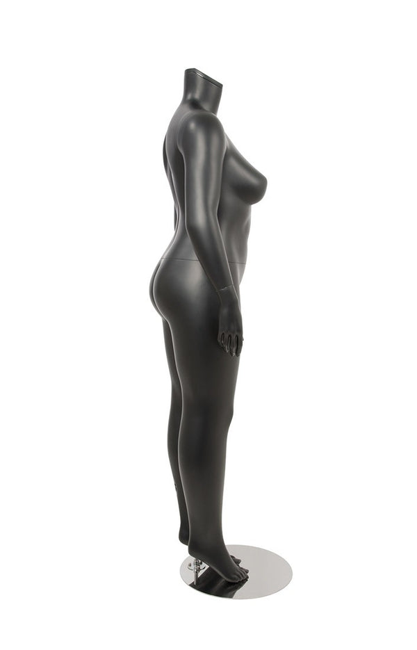 FEMALE BODY PLUS SIZE16 W/ CAP - HEAD SOLD SEPARATELY (MAF-BODY16-3/BLK)