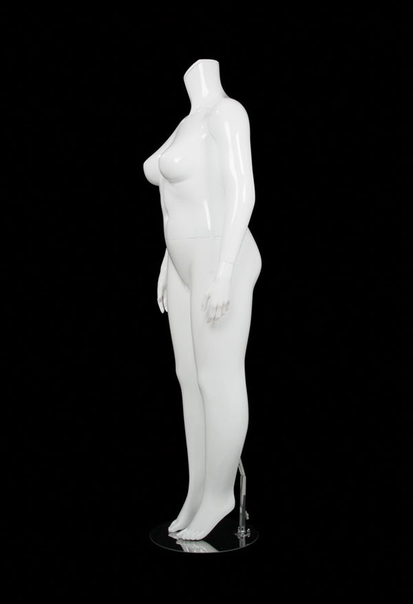 FEMALE BODY PLUS SIZE16 W/ CAP - HEAD SOLD SEPARATELY (MAF-BODY16-3/SWHT)