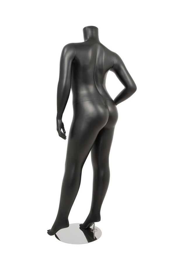 FEMALE BODY PLUS SIZE16 W/ CAP - HEAD SOLD SEPARATELY (MAF-BODY16-4/BLK)