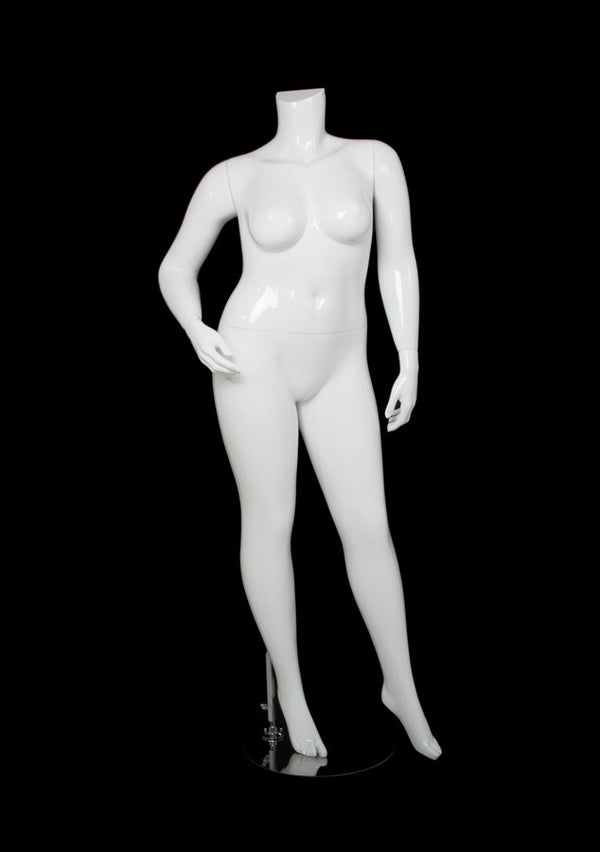 FEMALE BODY PLUS SIZE16 W/ CAP - HEAD SOLD SEPARATELY (MAF-BODY16-4/SWHT)