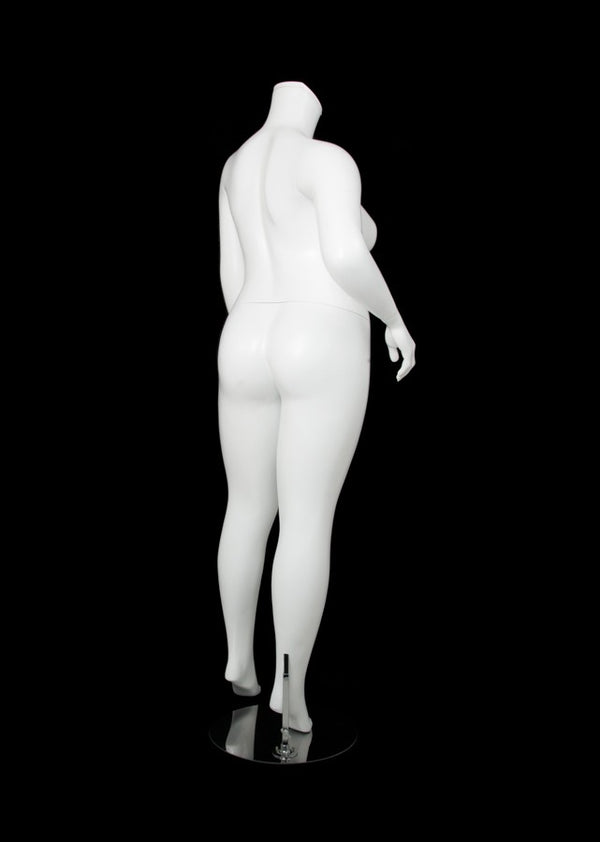 FEMALE BODY PLUS SIZE16 W/ CAP - HEAD SOLD SEPARATELY (MAF-BODY16-4/WHT)