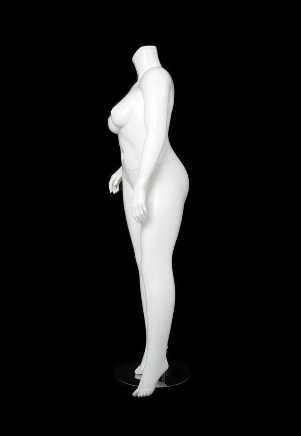 FEMALE BODY PLUS SIZE16 W/ CAP - HEAD SOLD SEPARATELY (MAF-BODY16-4/WHT)