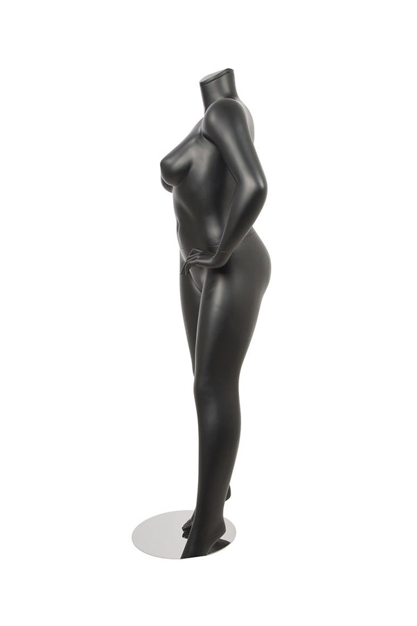 FEMALE BODY PLUS SIZE16 W/ CAP - HEAD SOLD SEPARATELY (MAF-BODY16-5/BLK)
