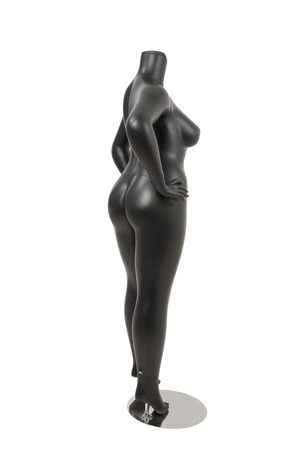 FEMALE BODY PLUS SIZE16 W/ CAP - HEAD SOLD SEPARATELY (MAF-BODY16-5/BLK)