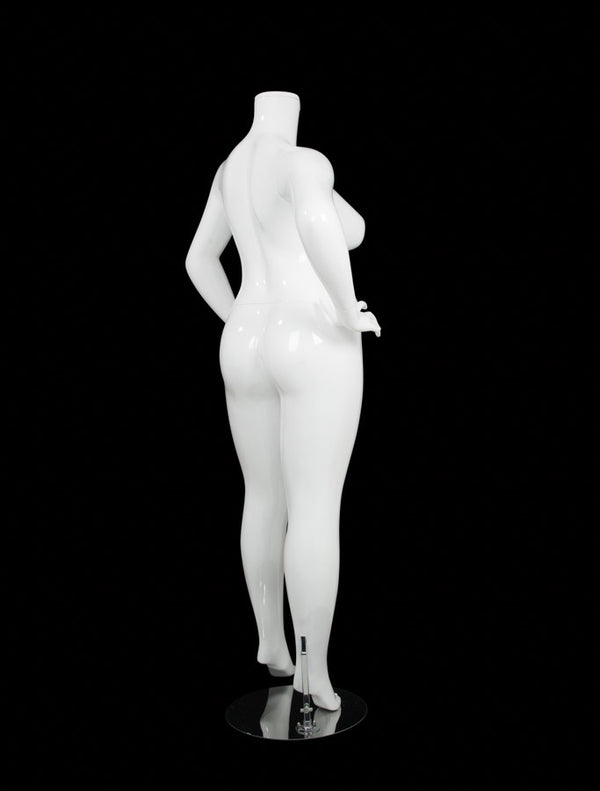 FEMALE BODY PLUS SIZE16 W/ CAP - HEAD SOLD SEPARATELY (MAF-BODY16-5/SWHT)