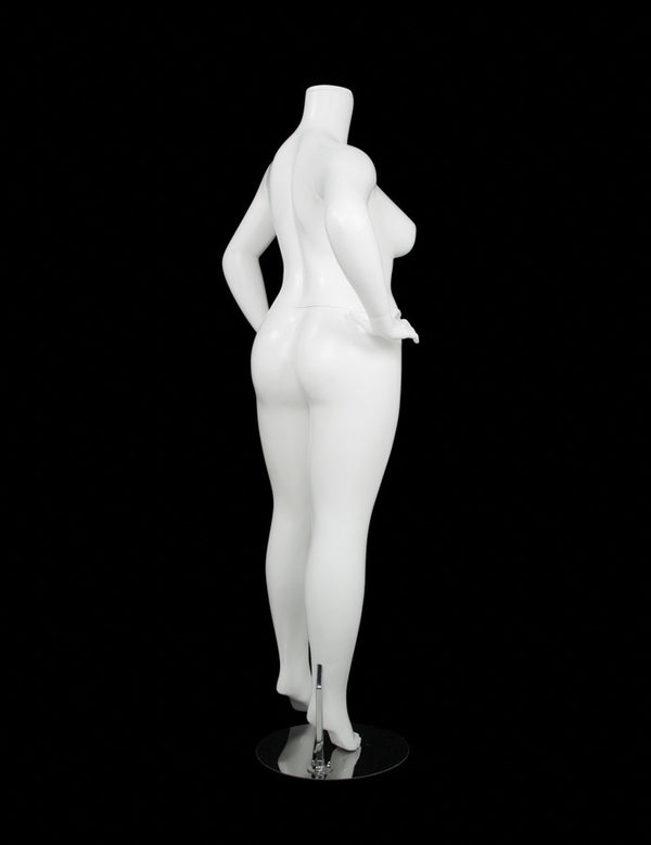 FEMALE BODY PLUS SIZE16 W/ CAP - HEAD SOLD SEPARATELY (MAF-BODY16-5/WHT)