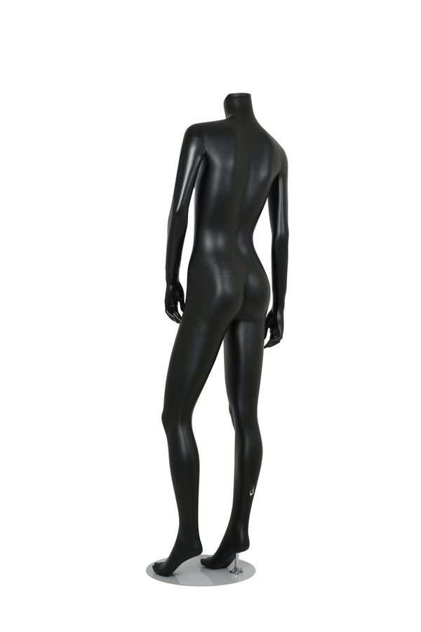 FEMALE CHANGEABLE HEAD W/ CAP - HEAD SOLD SEPARATELY (MAF-BODY25/BLK)