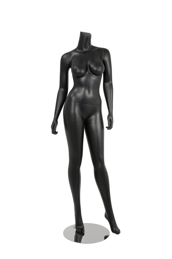FEMALE BRAZILIAN BODY1 W/ CAP - HEAD SOLD SEPARATELY (MAF-BRZ-1/BLK)