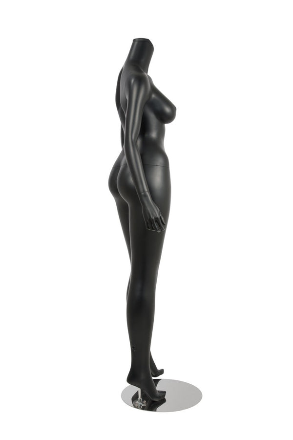 FEMALE BRAZILIAN BODY1 W/ CAP - HEAD SOLD SEPARATELY (MAF-BRZ-1/BLK)