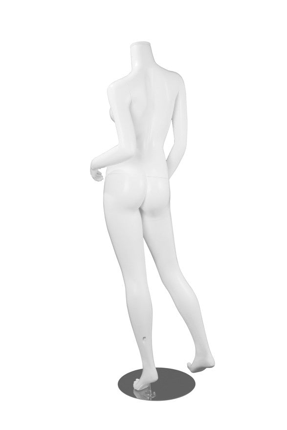 FEMALE BRAZILIAN BODY2 W/ CAP - HEAD SOLD SEPARATELY (MAF-BRZ-2/WHT)