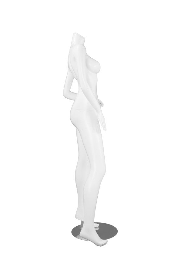 FEMALE BRAZILIAN BODY2 W/ CAP - HEAD SOLD SEPARATELY (MAF-BRZ-2/WHT)