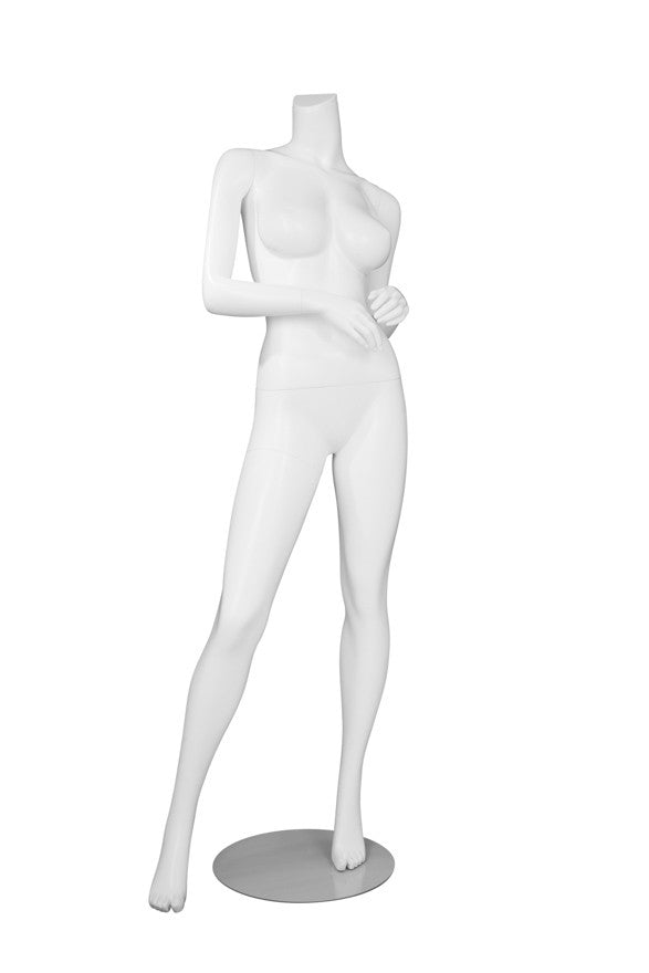 FEMALE BRAZILIAN BODY4 W/ CAP - HEAD SOLD SEPARATELY (MAF-BRZ-4/WHT)