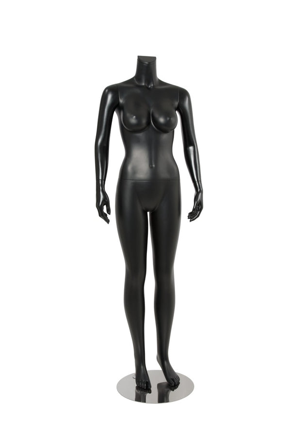 FEMALE BRAZILIAN BODY7 W/ CAP - HEAD SOLD SEPARATELY (MAF-BRZ-7/BLK)