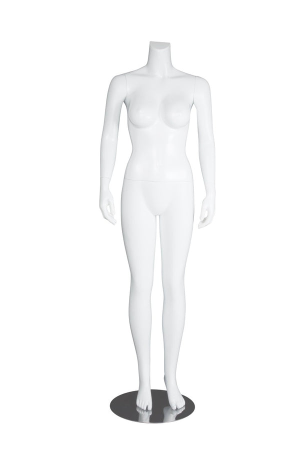 FEMALE BRAZILIAN BODY7 W/ CAP - HEAD SOLD SEPARATELY (MAF-BRZ-7/WHT)