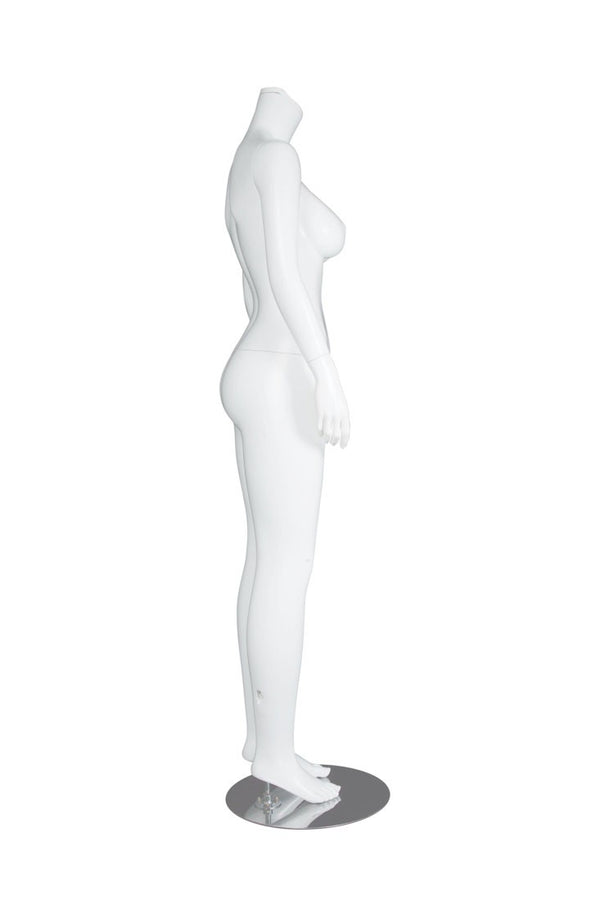FEMALE BRAZILIAN BODY7 W/ CAP - HEAD SOLD SEPARATELY (MAF-BRZ-7/WHT)