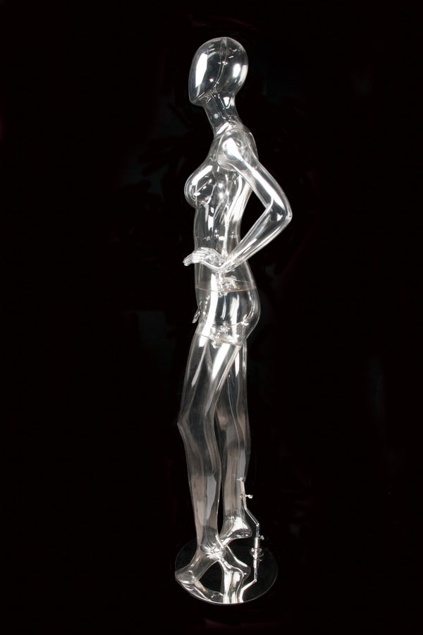 FEMALE CLEAR MANNEQUIN (EGG4)  (MAF-CL2-EGG4)