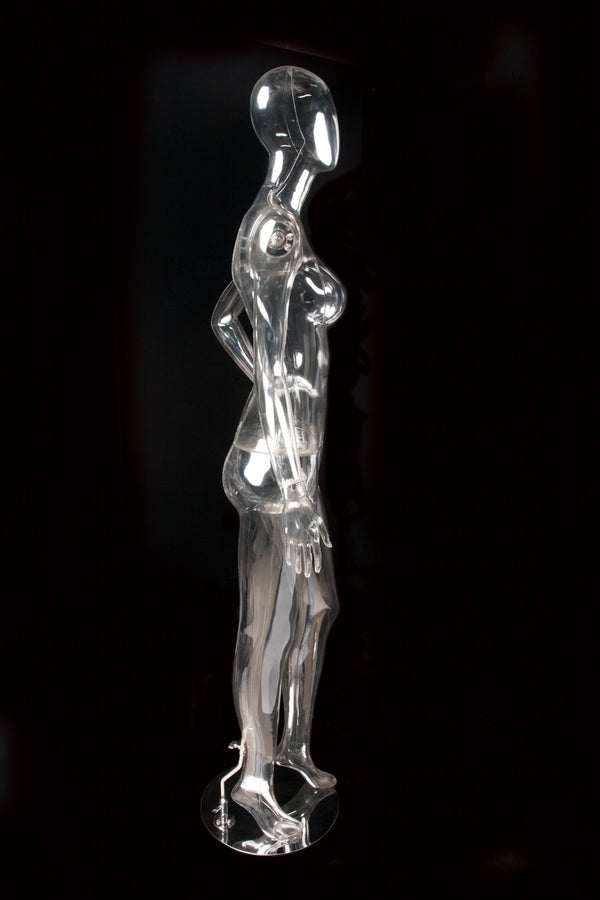 FEMALE CLEAR MANNEQUIN (EGG4)  (MAF-CL2-EGG4)