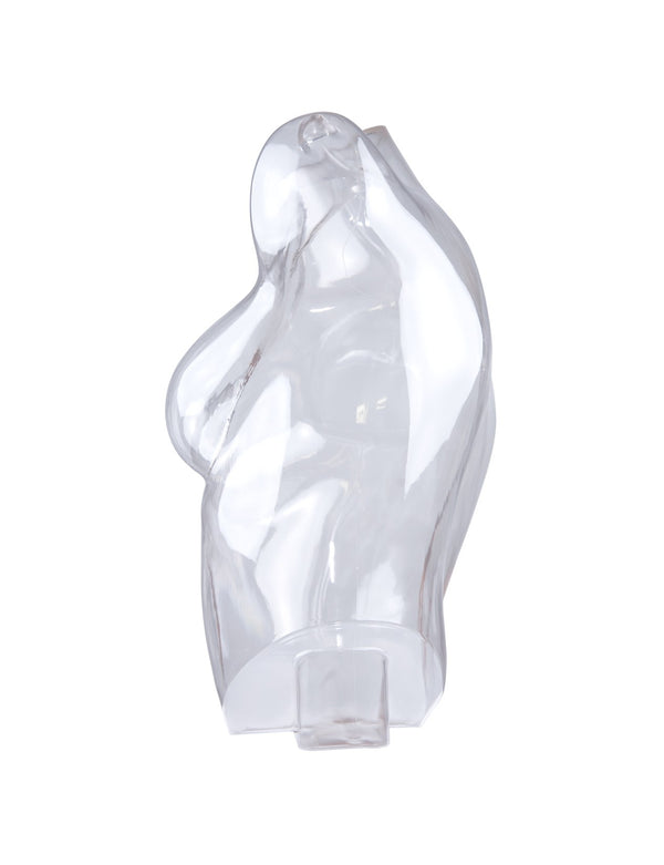FEMALE CLEAR 1/2 TORSO (102) (MAF-CL4-102/CL)