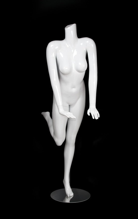 FEMALE FUN POSE4 W/ CAP - HEAD SOLD SEPARATE (MAF-FUN4/SWHT)