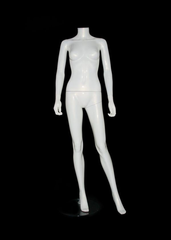 PLASTIC FEMALE MANNEQUIN (STYLE 401) (MAF-P2-401)