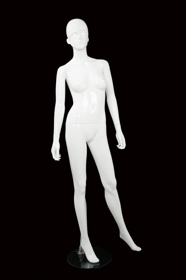 PLASTIC FEMALE MANNEQUIN (STYLE 401) (MAF-P2-401)