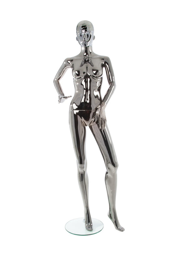PLASTIC FEMALE MANNEQUIN (105) (MAF-P2-405/BLCH)