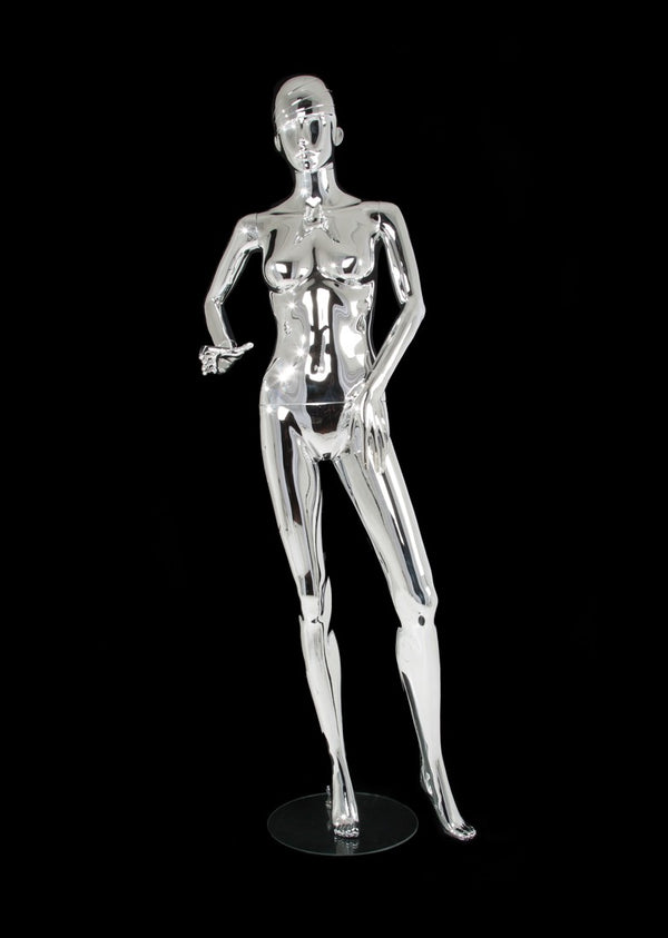 PLASTIC FEMALE MANNEQUIN (105) (MAF-P2-405/CHR)