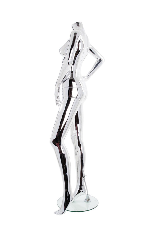 PLASTIC FEMALE MANNEQUIN (105) (MAF-P2-405/CHR)