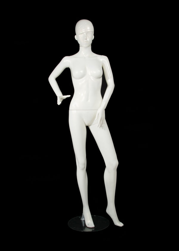 PLASTIC FEMALE MANNEQUIN (105) (MAF-P2-405)